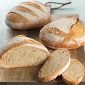 No-Knead Crusty White Bread